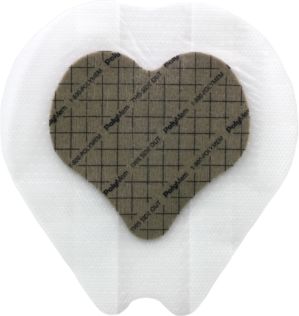 PolyMem® Silver Silicone Border Adhesive Dressings
