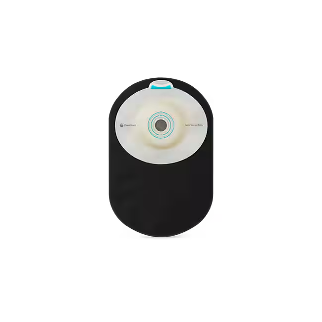 Coloplast - SenSura® Mio Black Convex Light 1-piece Closed pouch - Box of 10