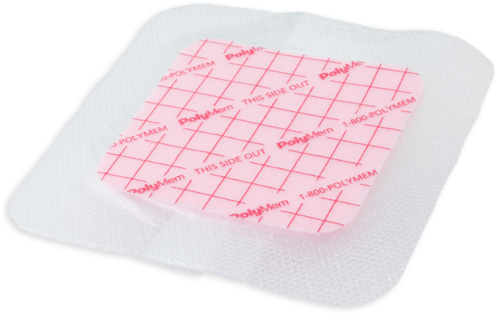 PolyMem® Silicone Border Adhesive Dressings