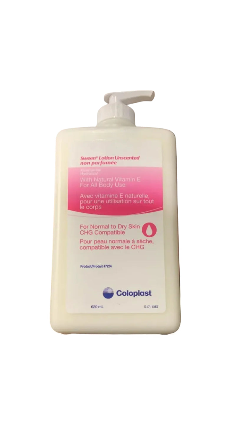 (CS12) EA/1 SWEEN UNSCENTED LOTION, SIZE 620ML PUMP BOTTLE