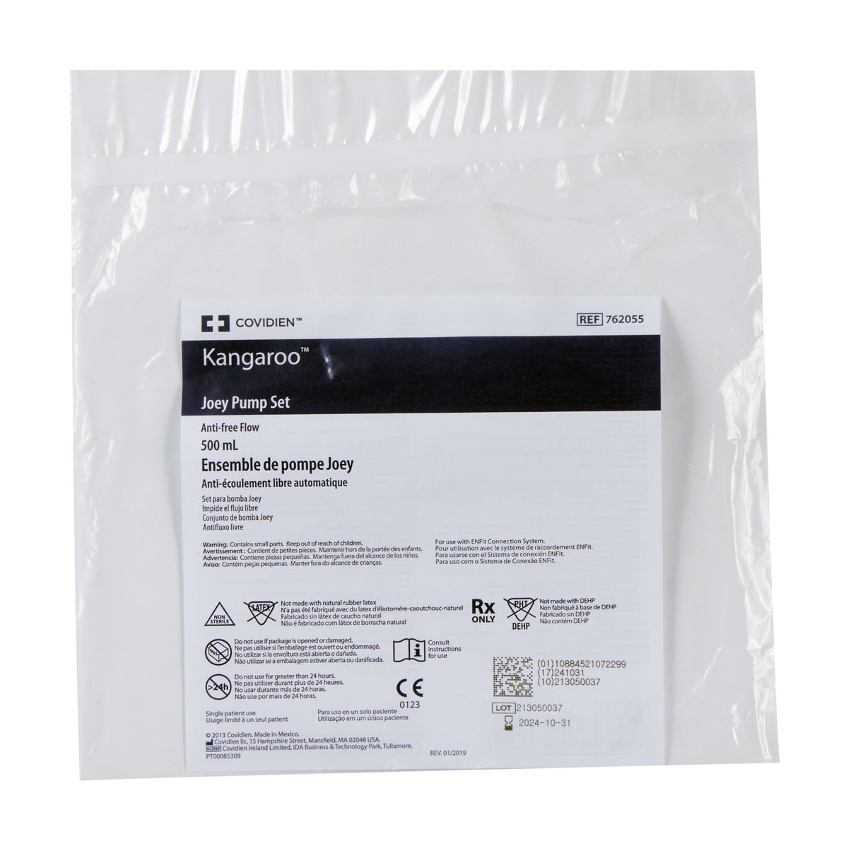 CS/30 KANGAROO JOEY ENTERAL FEEDING PUMP SET 500Ml