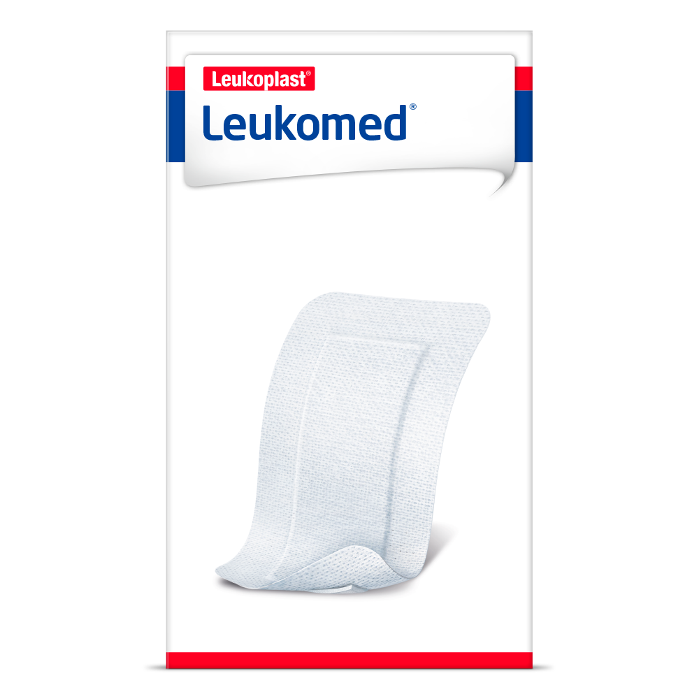 BX/50 LEUKOMED NON-WOV ADH STERILE DRESSING W/ABSORB PAD 10CM X 35CM (HOSPITAL PACK)