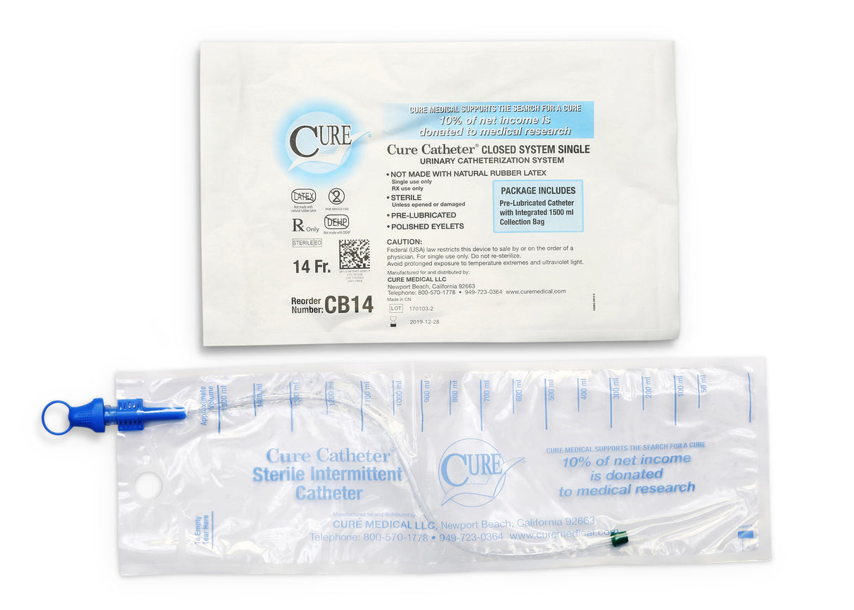 Cure Catheter™ Closed System - 1 Each