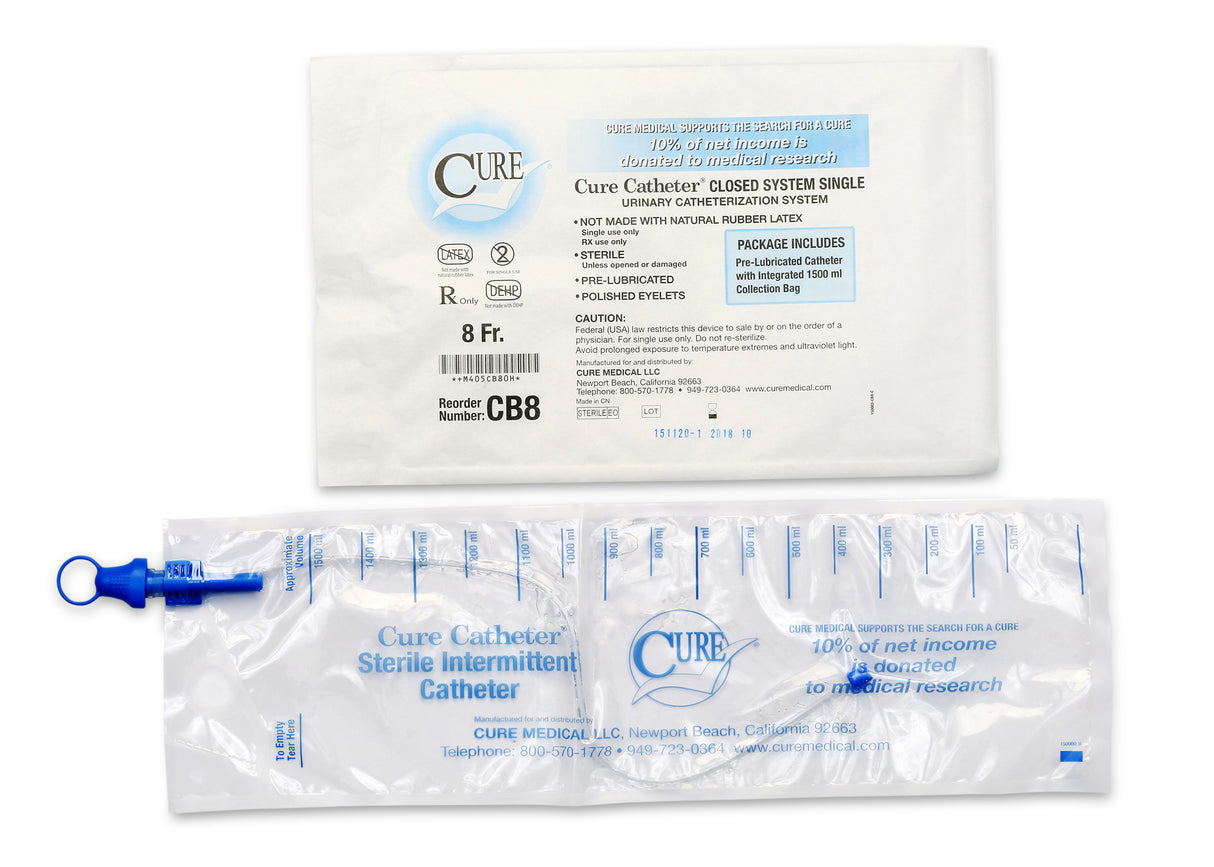 Cure Catheter™ Closed System - 1 Each
