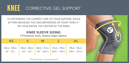 Synergy™ Knee Corrective Gel Support - 1 Each
