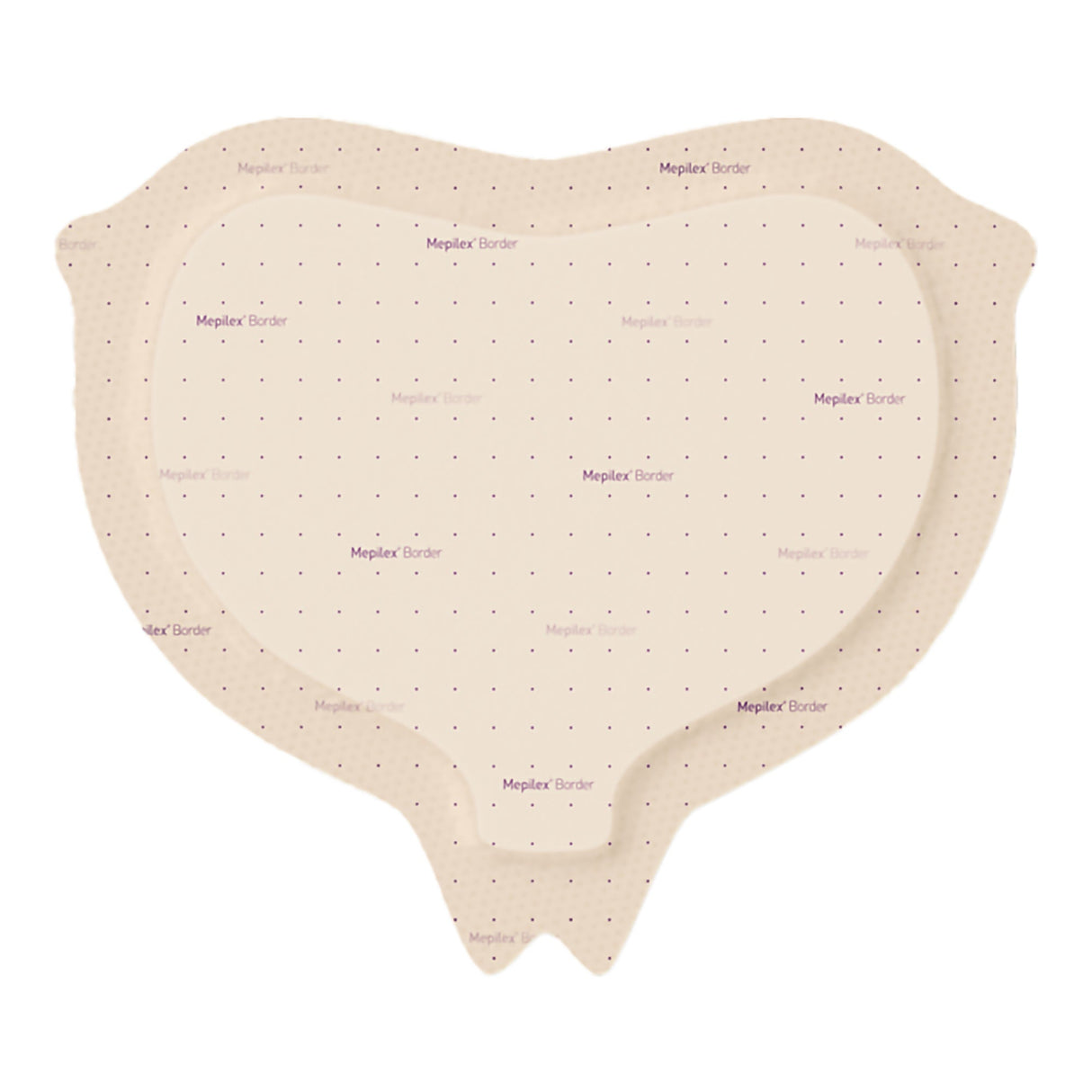 BX/10 MEPILEX BORDER SACRUM 22X25CM (9X10")
