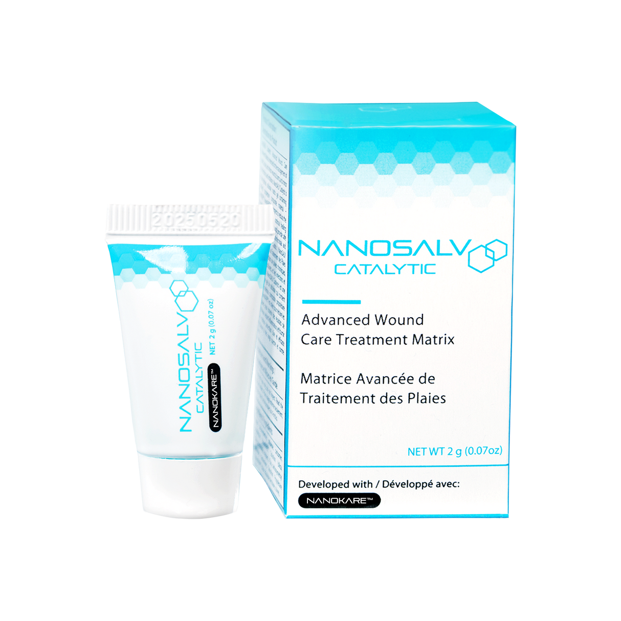 NanoSALV Catalytic Advanced Wound Care Treatment Matrix