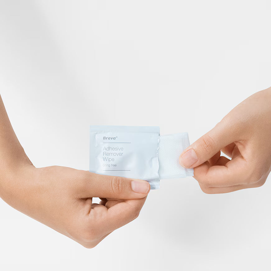 BX/30 BRAVA STING-FREE ADHESIVE REMOVER WIPE