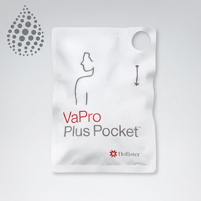 VaPro Plus Pocket™ No Touch Intermittent Catheter - Box of 30