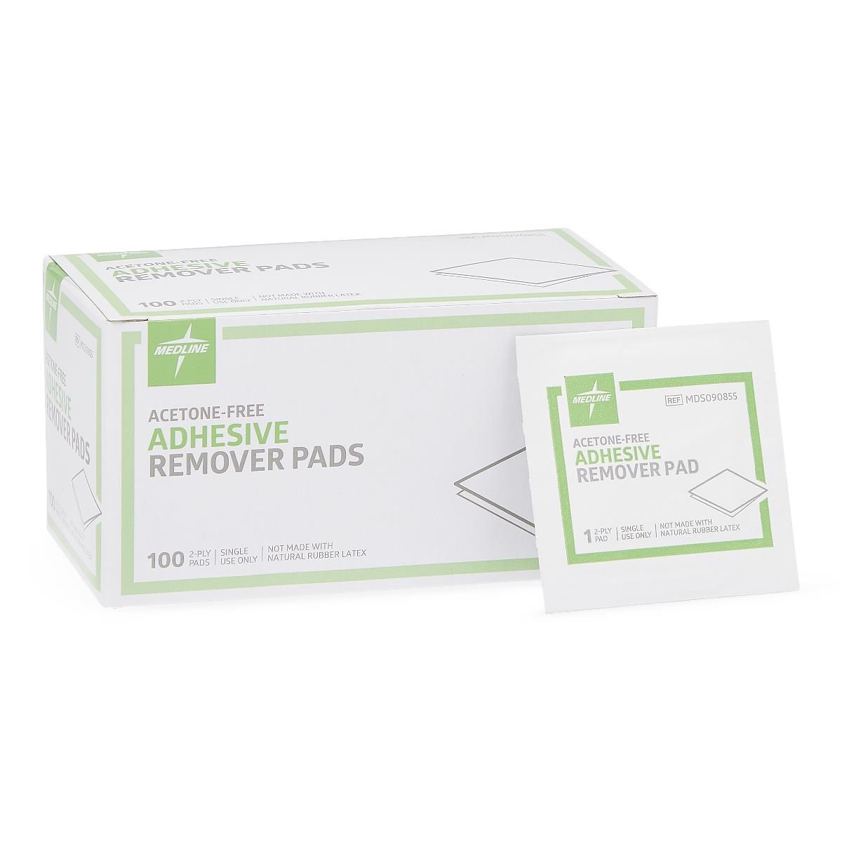 BX/100 ADHESIVE TAPE REMOVER WIPE TEXTURED W/ ALCOHOL