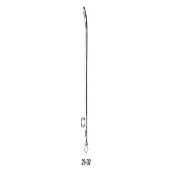 Integra Miltex female straight tip stainless steel urethral catheter, 14 FR, 5-3/4 in