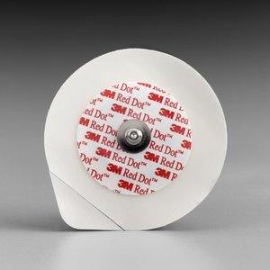 3M 2239 BG/50 ELECTRODE ECG ADULT PAPER ROUND SOLID GEL BULK RED DOT