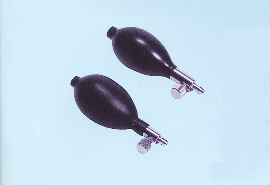 ALM 16 3410 EA/1 BULB RUBBER WITH END VALVE, LATEX FREE