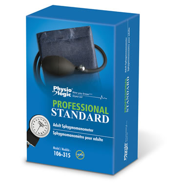 AMG 106-315 EA/1 SPHYGMOMANO ANEROID ADULT CUFFVELCRO 300MM HG STANDARD 1EA..NON RETURNABLE
