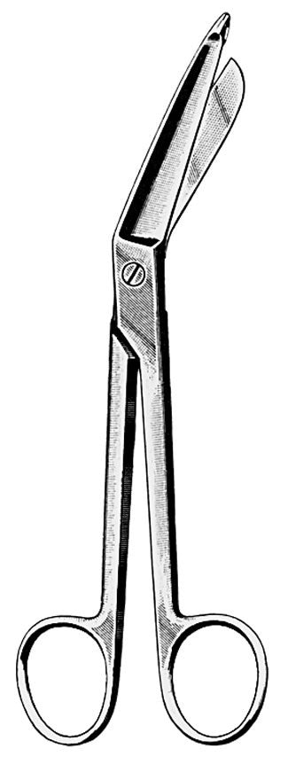 AMG 570-308 EA/1 SCISSORS BANDAGE 5.5IN S/S LISTER.