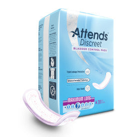 ATT ADPMAL 43554 - Attends Discreet Maximum Long L-14.5" W-5" - 10 bags of 20