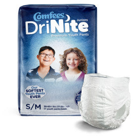 ATT CMF-YSM 47710 - Comfees Youth Pants - SMALL/MEDIUM - 4 bags of 17