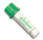BD 365965 TUBE MICROTAINER MICROGARD w/L HEP GREEN PK/50