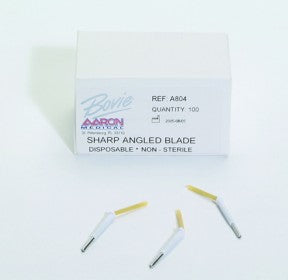 BOV A804 BX/100 HYFRECATOR TIPS DISPOSABLE SHARP DERMAL TIP NON-STERILE