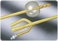 BRD 0134L26 BX/12 FOLEY CATH 3-WAY LUBRICATED 24FR 30CC NON RETURNABLE