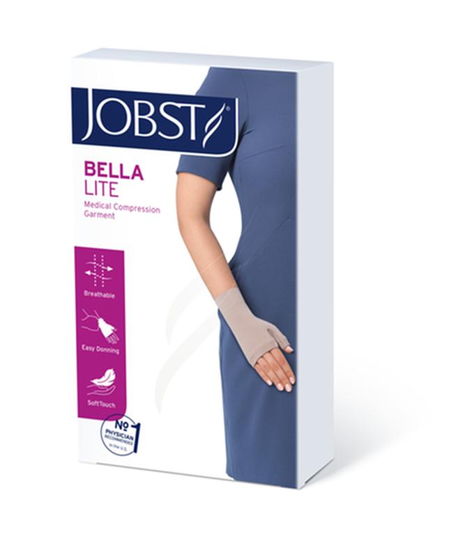 BSN 101360 EA/1 JOBST BELLA LITE READY-TO-WEAR GAUNTLET, 20-30MMHG, LG, BLACK