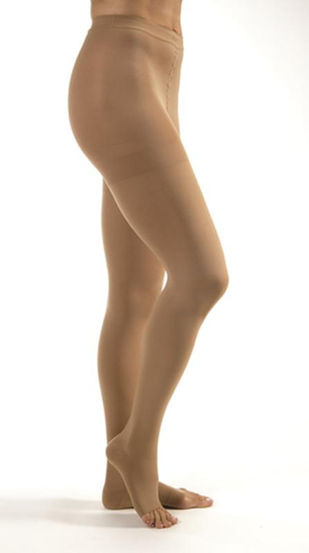 BSN 114669 PR/1 JOBST MEDICAL LEG WEAR, UNISEX, WAIST HIGH, 30-40MMHG, MD, BEIGE, OPEN TOE