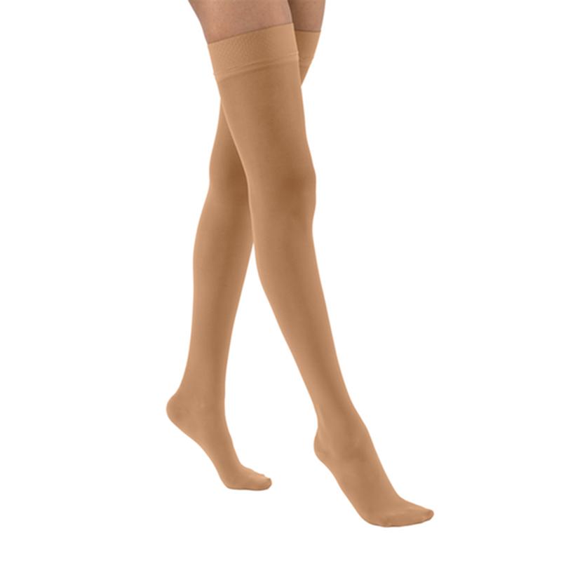 BSN 117228 PR/1 JOBST ULTRASHEER, WOMEN, THIGH HIGH, 8-15MMHG, XL, SUN BRONZE, CLOSED TOE