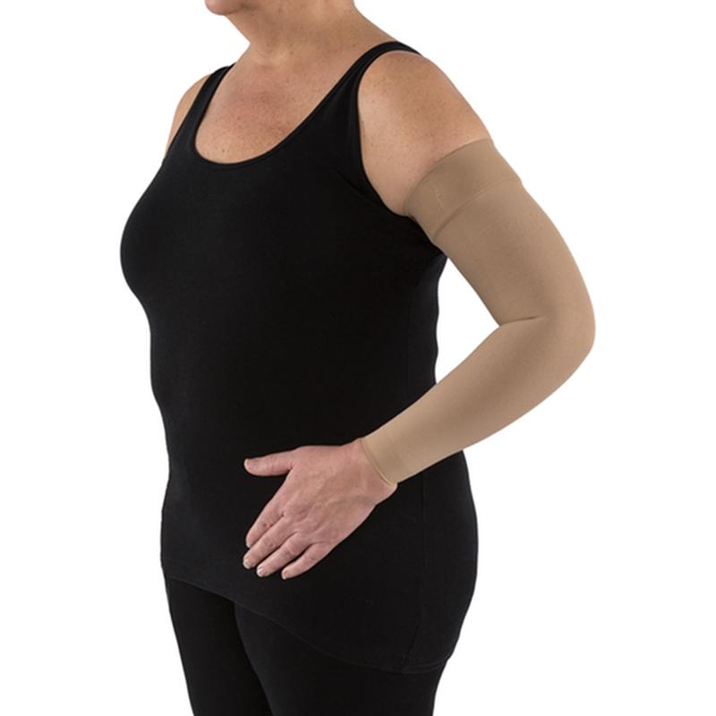 BSN 7277404 EA/1 JOBST BELLA STRONG READY-TO-WEAR ARMSLEEVE W/SIL BAND, 30-40MMHG, 4 REGULAR, NATURAL