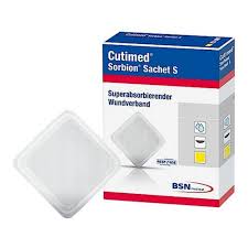 BSN 7323218 BX/10 CUTIMED SORBION SACHET S DRESSING 20CM X 30CM