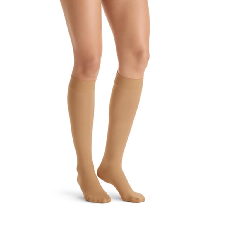 BSN 7516826 PR/1 JOBST ULTRASHEER WOMEN, KNEE HIGH, 15-20MMHG, XL, SUNTAN, CLOSED TOE