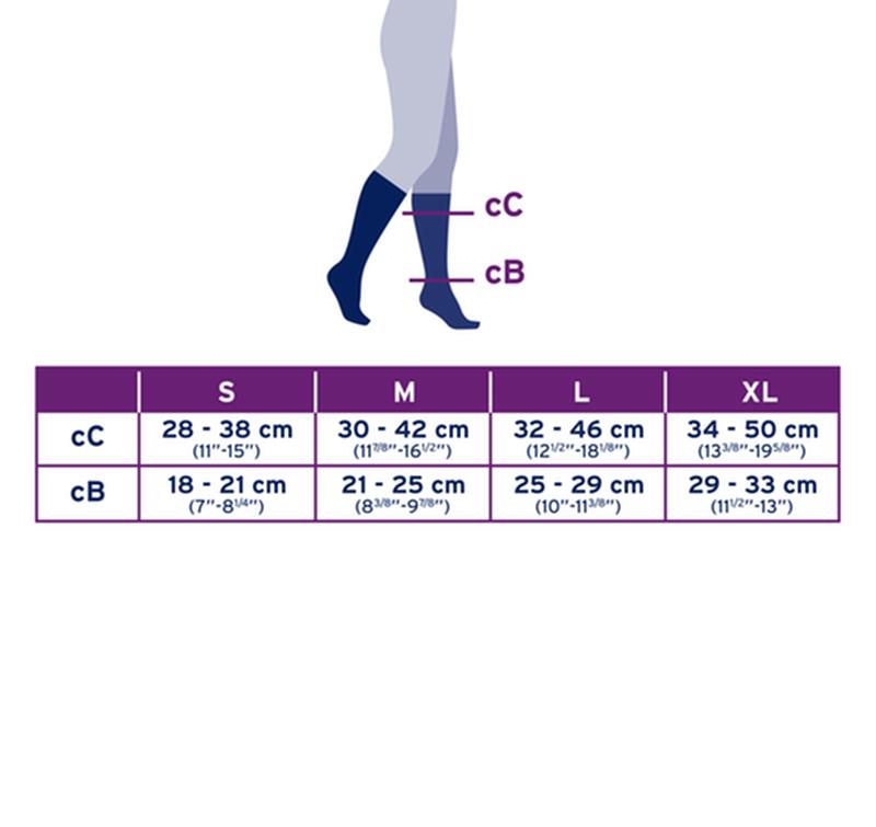 BSN 7528960 PR/1 JOBST SPORT STOCKING UNISEX, 15-20MMHG, SM, PINK/GREY , CLOSED TOE