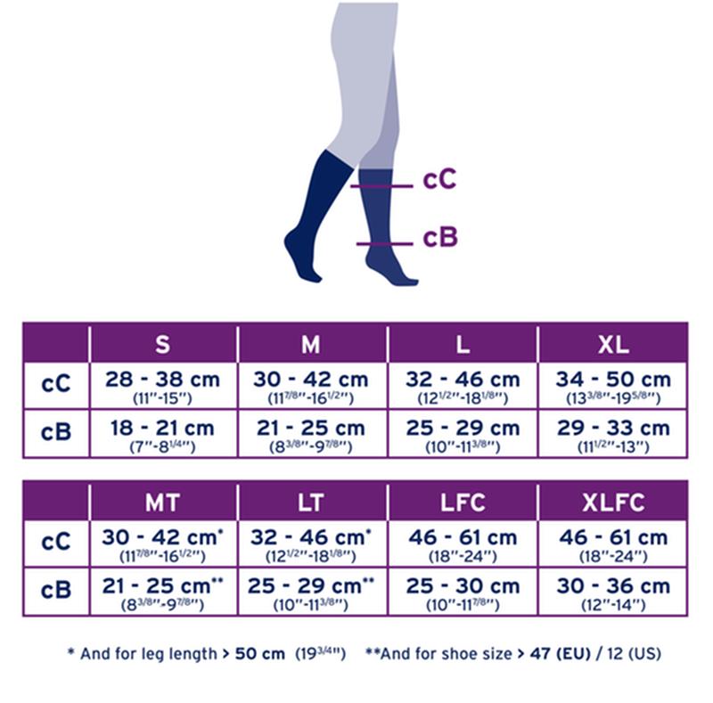 BSN 7548402 PR/1 JOBST CASUAL MEN, KNEE HIGH, 20-30MMHG, SM, BLACK, CLOSED TOE