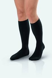 BSN 7764653 PR/1 JOBST FORMEN AMBITION, KNEE HIGH SOFTFIT STOCKINGS, CLOSED TOE, 30-40 MMHG, 4 REGULAR, BLACK