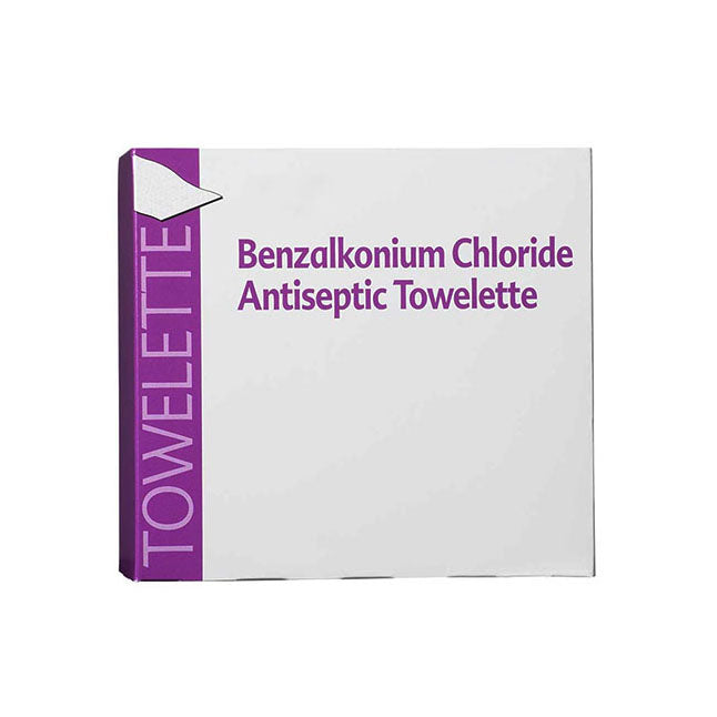 BZK 100 BX/100 BZK ANTISEPTIC TOWELETTE 8" X 5"