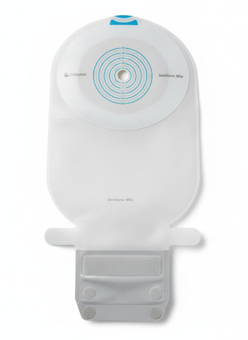 COL 10471 BX/10 SENSURA® MIO 1 PIECE, CUT-TO-FIT 10-55MM, WIDE OUTLET, DRAINABLE, NON-CONVEX