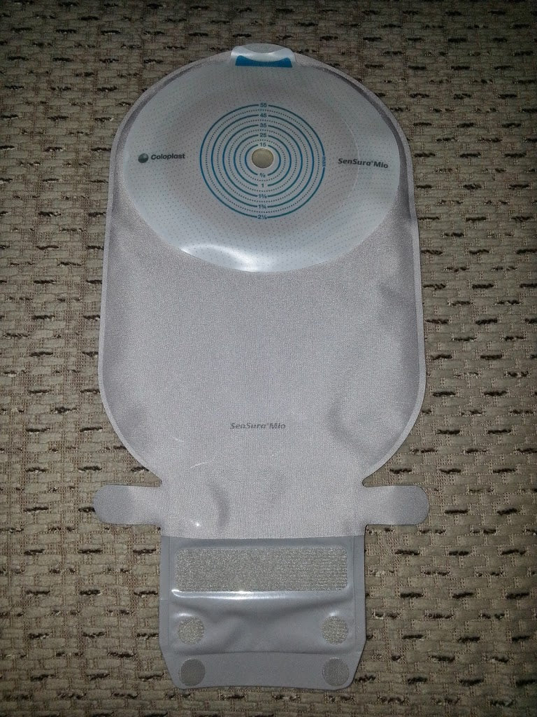 COL 10476 BX/10 SENSURA® MIO 1 PIECE, PRE-CUT 35MM, WIDE OUTLET, DRAINABLE, NON-CONVEX