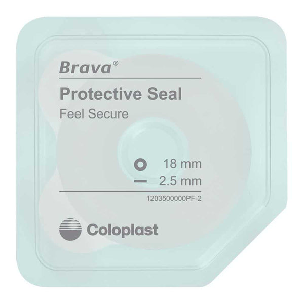 COL 12038 BX/10 BRAVA WIDE ADHESIVE PROTECTIVE RINGS  18MM ID  64MM OD  2.5MM THICK