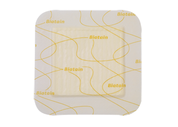 COL 33445 BX/10 BIATAIN LITE SILICONE FOAM DRESSING, SIZE 4IN X 4IN (10CM X 10CM)