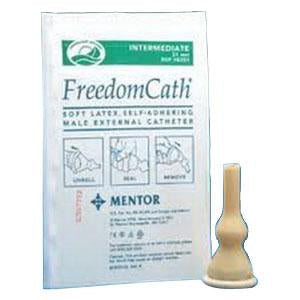 COL 506140 BX/100 8205 FREEDOM CATH LATEX SELF-ADHERING MALE EXTERNAL CATHETER, SIZE 31MM INTERMEDIATE