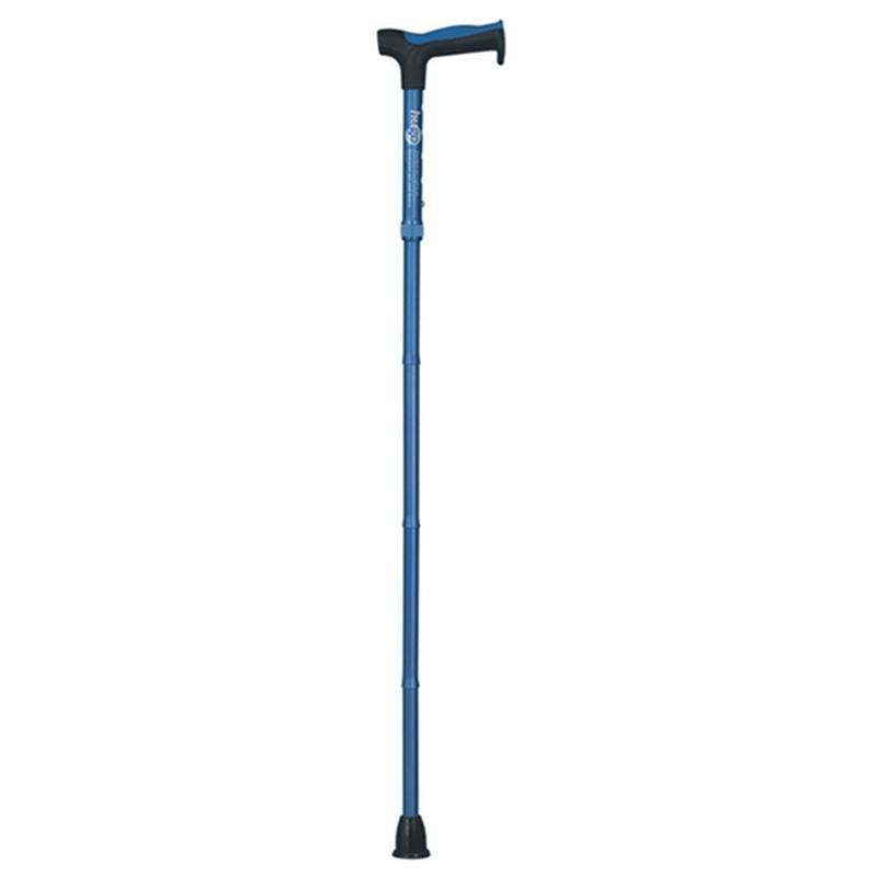 DM 731-490 EA/1 Adjustable Folding Cane with Reflective Strap, Aqua