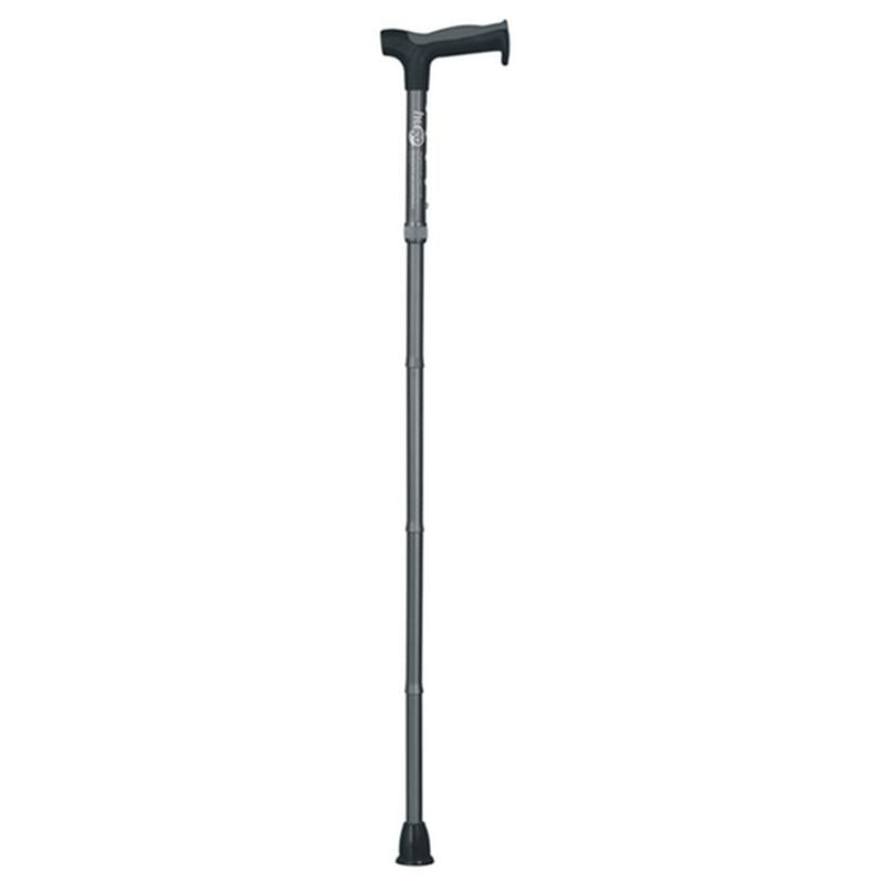 DM 731-492 EA/1 Adjustable Folding Cane with Reflective Strap, Smoke