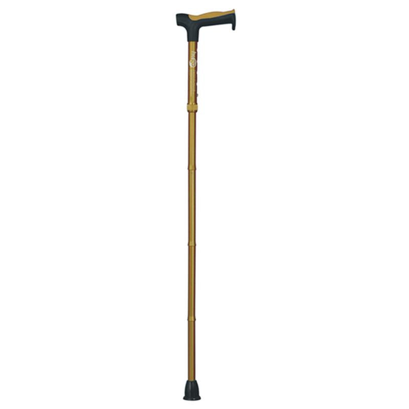 DM 731-493 EA/1 Adjustable Folding Cane with Reflective Strap, Amber