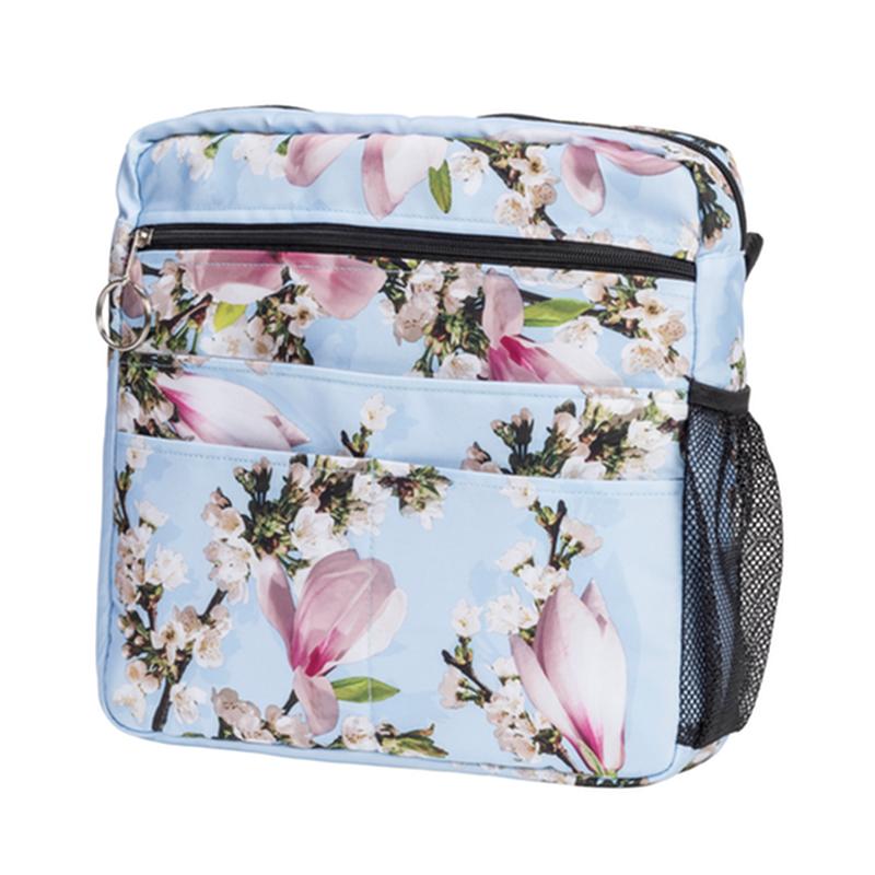 DM RTL10254BFL EA/1 Universal Mobility Tote, Blue Floral