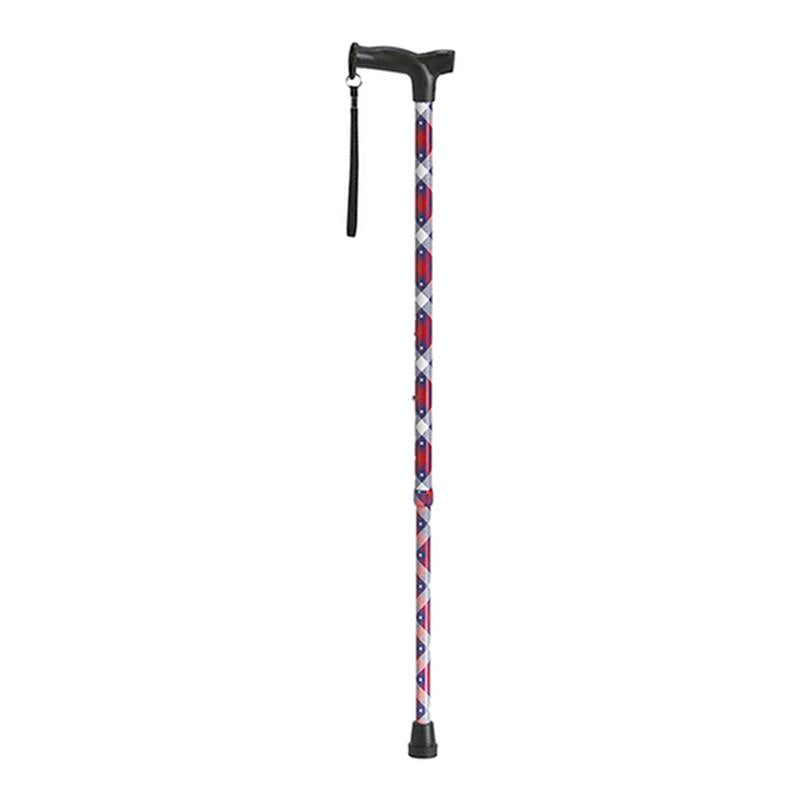 DM RTL10336PA EA/1 Comfort Grip T Handle Cane, Patriotic