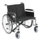 DM STD26ECDFA EA/1 Sentra EC Heavy Duty Extra Wide Wheelchair, Detachable Full Arms, 26" Seat