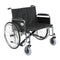 DM STD28ECDFA EA/1 Sentra EC Heavy Duty Extra Wide Wheelchair, Detachable Full Arms, 28" Seat