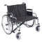 DM STD30ECDDA EA/1 Sentra EC Heavy Duty Extra Wide Wheelchair, Detachable Desk Arms, 30" Seat