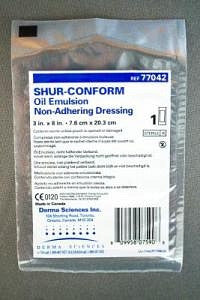 DUP 77042 BX/24 SHUR-CONFORMB= OIL EMULSION NON-ADHERING DRESSING -