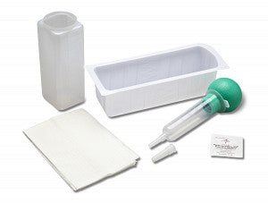 DYND CA20100 EA/1 IRRIGATION TRAY W/ BULB SYRINGE TRAY, 60ML STERILE