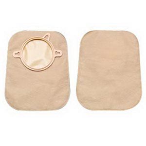 HOL 18352 BX/30 NEW IMAGE CLOSED POUCH 7" BEIGE WITHOUT FILTER ,1-3/4" FLANGE